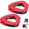 thumbnail image 1 of Taicols The System's Rotating Mop Replacement Head Base Scrubbing Mop Brush, Ultra-Fine Fiber Rotating Mop, Very Suitable for Kitchens, Decks, and Bathrooms, Ceramic Tile Cleaning Brushes (2), 1 of 8