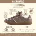 thumbnail image 2 of Cushionaire Belinda Women’s Lace Detail Casual Sneakers – Elegant Ribbon Lace-Up Summer Shoes for Women with Memory Foam, 2 of 23