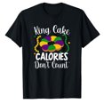 thumbnail image 1 of AALJY King Cake Calories Don't Count Mardi Gras Parade Party Sweatshirt, 1 of 5