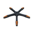 thumbnail image 4 of Office Chair Base Replacements 27.6inch Accessory Nylon Performance Convenient Installation Bottom Part for Computer Chair Orange Feet, 4 of 10