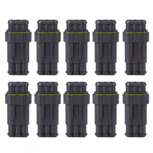 Conector eléctrico a prueba de agua de alta calidad Conector de cableado eléctrico a prueba de agua fácil de usar para motocicletas Scooters Khall Tendencias