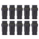 thumbnail image 2 of Conector eléctrico hembra impermeable NikouMX 10 juegos de Conector eléctrico macho 3 pines, 2 of 8