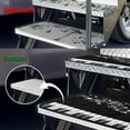 thumbnail image 6 of Yuyamidu Music Note RV Step Cover with Hook and Loop Piano RV Step Rug 4 Pcs 19.5 x 7.5 Inch RV Step Carpet Rug for Mobile Home, Camper, Travel Trailers, 6 of 7