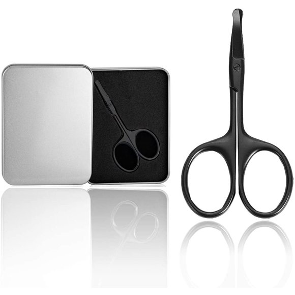 Nose hair scissors-stainless steel nose hair trimmer
