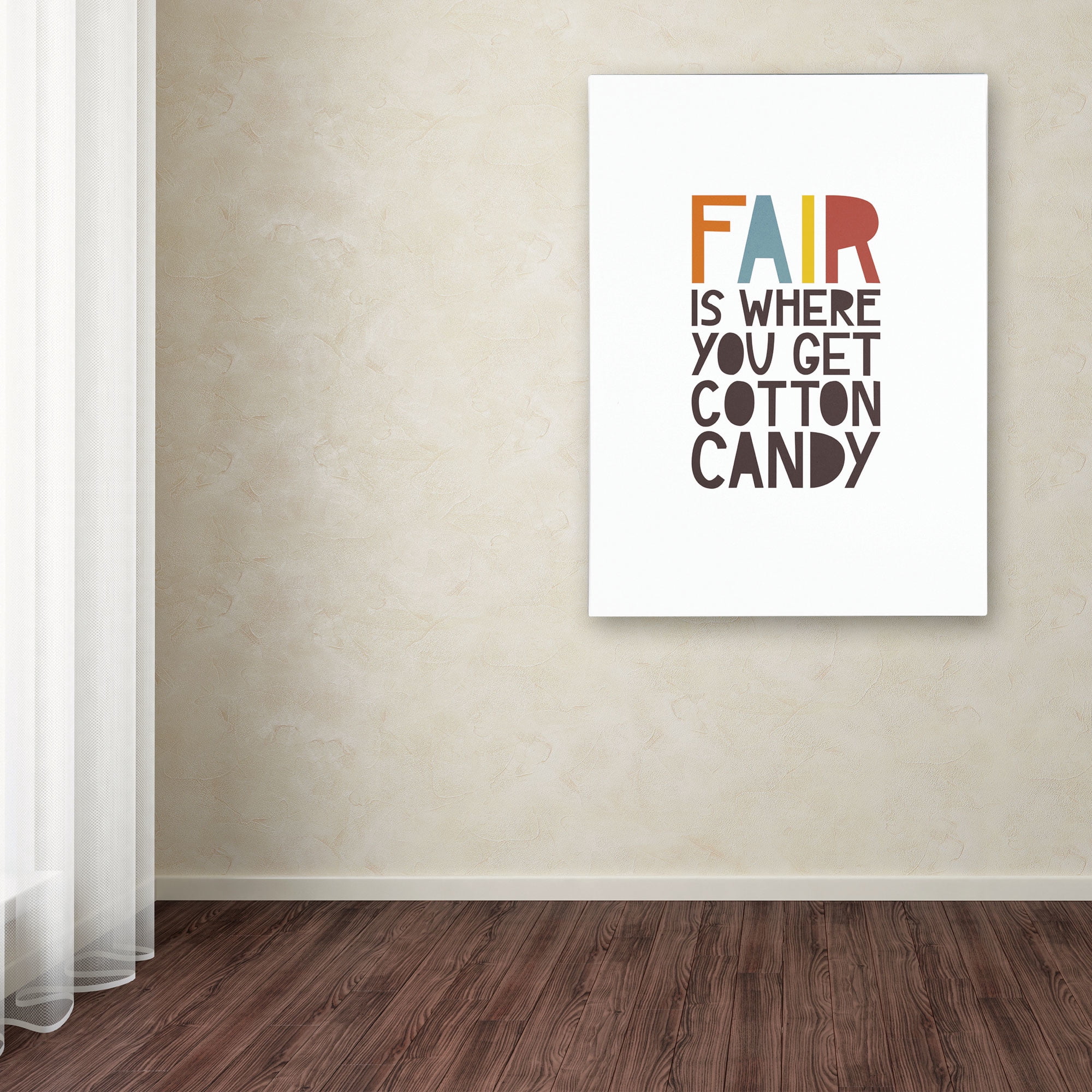 Trademark Fine Art "Fair IV" Canvas Art by Megan Romo