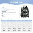 thumbnail image 5 of Cauagu Daisies Flowers Print Sun Protection Jacket for Teen,Full-Zipper Long Sleeve Sun Shirts with Pockets UV Hoodie Shirts Outdoor Athletic Jacket-XX-Large, 5 of 7