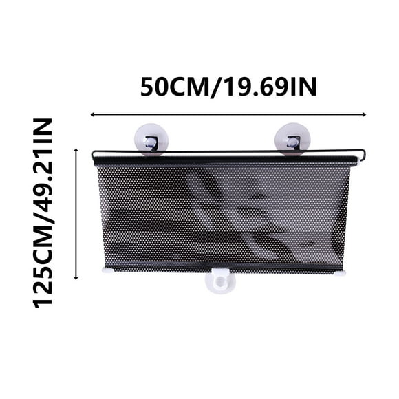 Car Sunshades Sun Protection Thermal Insulation Curtains Automatic Rolling Blinds And Household Automatic Retractable Window Sunshades For Car Use