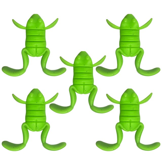 Frog Luya Cebo Flotante Señuelo Realista 5 Piezas 4 Cm S para Dulce Salada