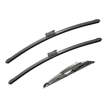 Windshield Wipers-24" 18" 14" Front and Rear Wiper Replacement for 2016-2023 Mazda CX9 Wiper Blades for MY Car(3 Pack)