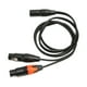 thumbnail image 4 of Cable de micrófono XLR, XLR macho a doble tipo XLRY Cable de micrófono XLR Maleto Cable hembra dual Resultados impresionantes, 4 of 8