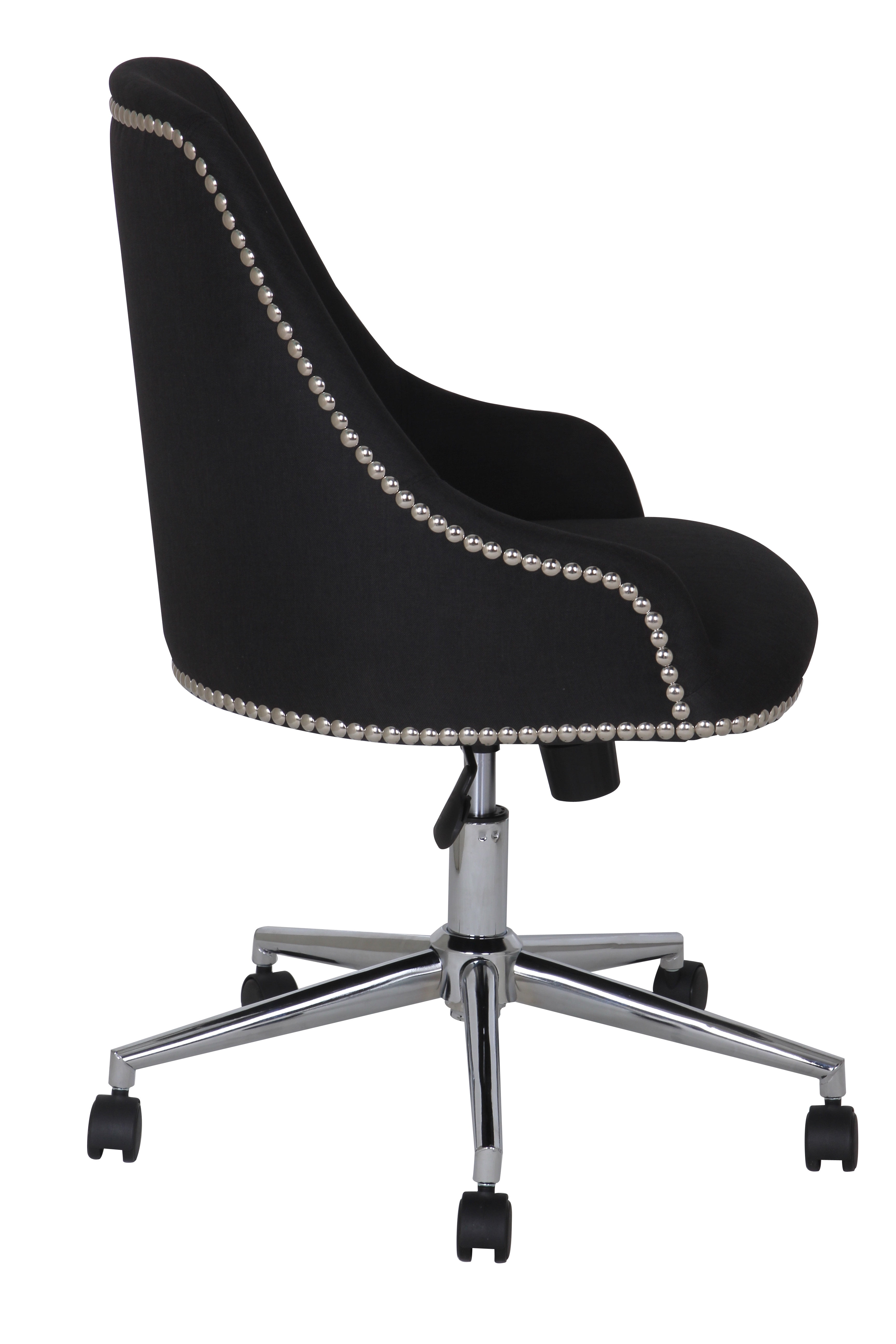 Carnegie Desk Chair Gray - Boss
