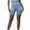 Sky Blue, variant on Hrsba Yoga Shorts,Workout Shorts Women High Waisted Seamless Breathable Stretchy Activewear