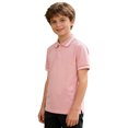 thumbnail image 4 of Polo Shirt Boys Short Sleeve Pink Button down Shirt Boys Back to School Clothes Toddler Boys Size 3-4 Years Shirts, 4 of 5