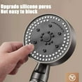 thumbnail image 6 of CASAFUN High-Pressure Handheld Showerhead with 8 Spray Modes,Hard Water Handheld Shower for the Elderly Children,Swith Spray Function,Multifunctional Shower for Home Gym Hotel Bath, 6 of 9