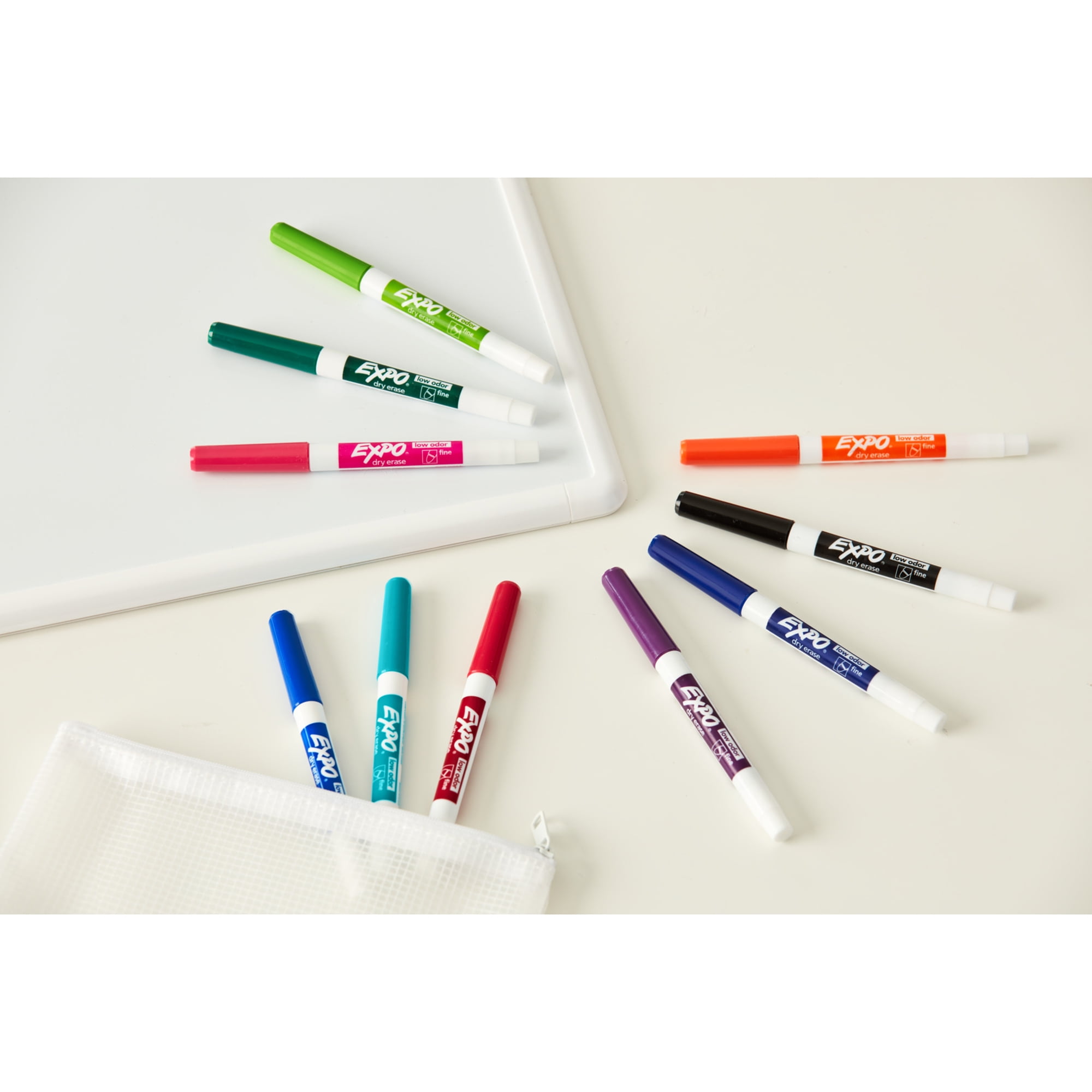 Expo2 Fine-Tip Dry-Erase Markers, 12 Packs: 8 ct. (96 total)