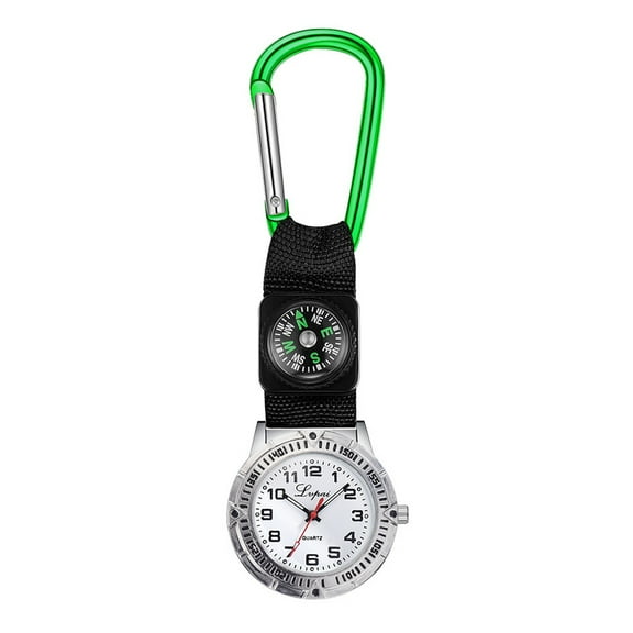 GOOHOCHY Compass Watch Keychain Set of 2, Alloy and Glass Material, and Portable, Perfect Decorative Accessory for , Assorted Colors