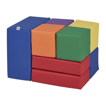 SoftZone® Stack-A-Block Set 8-Piece - Primary