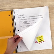 Five Star Spiral Notebook Plus Study App 5 Subject College Ruled 8 12 x 11 Retro