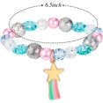 thumbnail image 2 of Estilo de Cuentas Pulsera de Unicornio Colorida de 9 Piezas Pulseras de Unicornio para Niñas Pulsera de Cuentas de Unicornio Arcoíris para Favores de Fiesta de Cumpleaños Pulsera de $9 Pieza, 2 of 5
