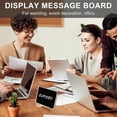 thumbnail image 4 of Chalkboard Label, 10 Pack Wooden Blackboard for Wedding Place Cards, 4 of 5