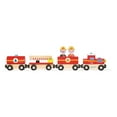 thumbnail image 3 of Janod - Story - Firefighter Train - Magnetic Engine and Wagons - 6 Pieces - Wood - Creative Imaginative Toy - Construction Game - For Toddlers - From 3 Years + - Multilingual - J08590., 3 of 5