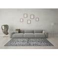 thumbnail image 3 of Ahgly Company Indoor Square Oriental Gray Traditional Area Rugs, 3' Square, 3 of 4