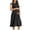 Black, variant on Maternity Long Dress Short Sleeve Pregnancy Dresses Smocked Casual Dress for Baby Shower Photoshoot Maternity Outfits