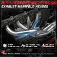 thumbnail image 2 of Performance Exhaust Manifold Chrome Header Tri-Y Kit For 94-01 Acura Integra, 2 of 7