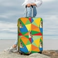 thumbnail image 4 of Uemuo German Shepherd Dog Printed Washable Luggage Cover - Fashion Suitcase Protector Fits 18-32 Inch Luggage -Large, 4 of 9