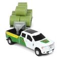 thumbnail image 2 of Pickup with Trailer and Hay Bales (1/64 Scale), 2 of 7