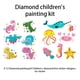 thumbnail image 4 of Vogacara 1 Juego de Kit de pintura de piedra de resina para niños, juguete portátil con forma de Animal para el hogar, juguete para preescolar, Muñecas y casas de muñecas Tipo 2 Vogacara  FN011722-03, 4 of 6