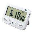 thumbnail image 3 of Control de Voz Reloj Despertador Interruptor de Vibración Temporizador de Sunnimix Temporizador de reloj de alarma digital, 3 of 6