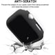 thumbnail image 3 of 2 Pack Compatible for Apple Watch Case 41mm [NO Screen Protector] Series 8 Series 7, Hard PC Bumper Case Protective Cover Frame Compatible for iWatch 41mm,cola red + transparent, 3 of 5