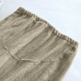 thumbnail image 6 of SOOMLON Maternity Pajama Pants Soft Flannel Solid Pajama Bottoms Women Tall Warm Winter Plush Lounge Sleepwear Sleep Pants Stretchy Comfy Straight Leg Pants Night Clothes Khaki XL, 6 of 9