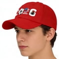 thumbnail image 4 of Seyotauo 2026 World of Cup Hats USA Canada Mexico Teams Soccer Fan Cap Adjustable Washed Cotton Hat for Game Day Outdoor Sun Protection Unisex Sport Accessory, 4 of 5
