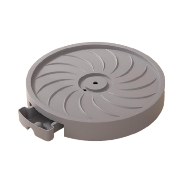 Soporte rodante para plantas con ruedas con bandeja de drenaje para interiores y exteriores, Base rodante para plantas con carrito grande transpirable 43cm x 65cm