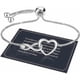 thumbnail image 1 of Infinity Bracelets for Womens,Silver Bracelet for Women Infinity Bracelet Silver Jewellery for Women,Adjustable Ladies Silver Bracelets, 1 of 5