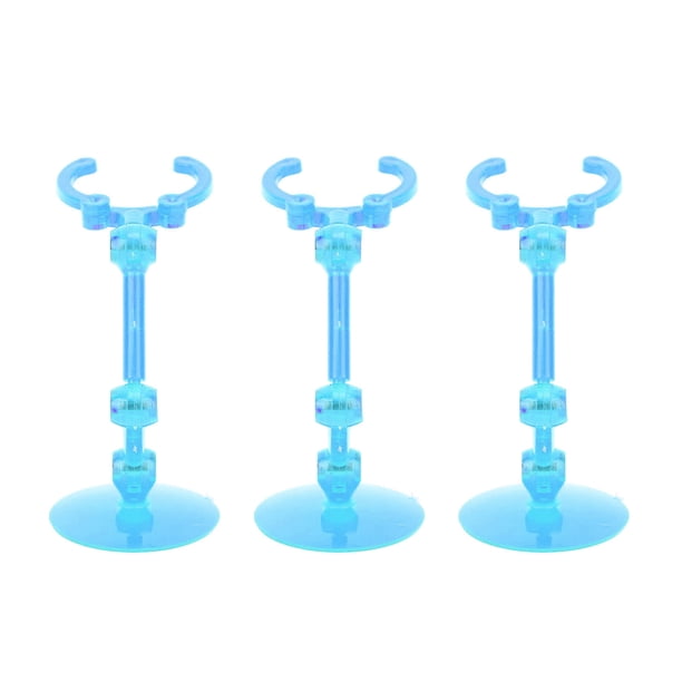 Soporte De Figuras De Acción De 10 Piezas, Soportes De Pantalla De Figura De Plástico Con Abrazadera Ajustable Y Base Para Muñecas Posibles Del Modelo