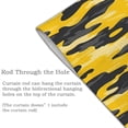 thumbnail image 4 of Door Curtain 34x56in Two Pieces Of Uniform Is Not Easy To Wrinkle The Room Shade And Dustproof For The Wall On The Door Or Window Vector Camouflage Pattern Yellow_3, 4 of 5