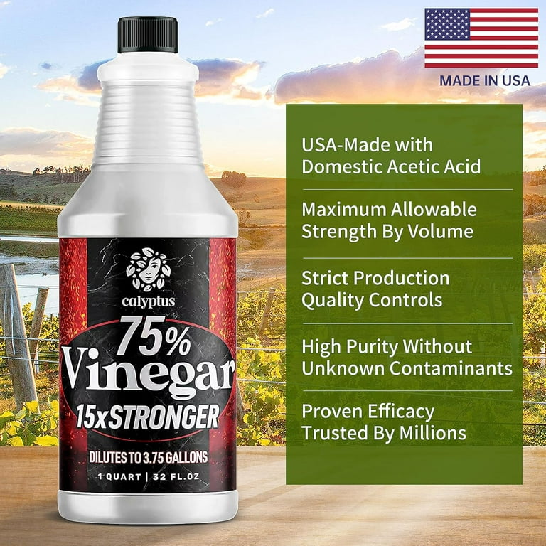 Green Gobbler Pure 20% Industrial Strength Natural Vinegar | Multi Purpose | 1 Gallon - HOME&GARDEN