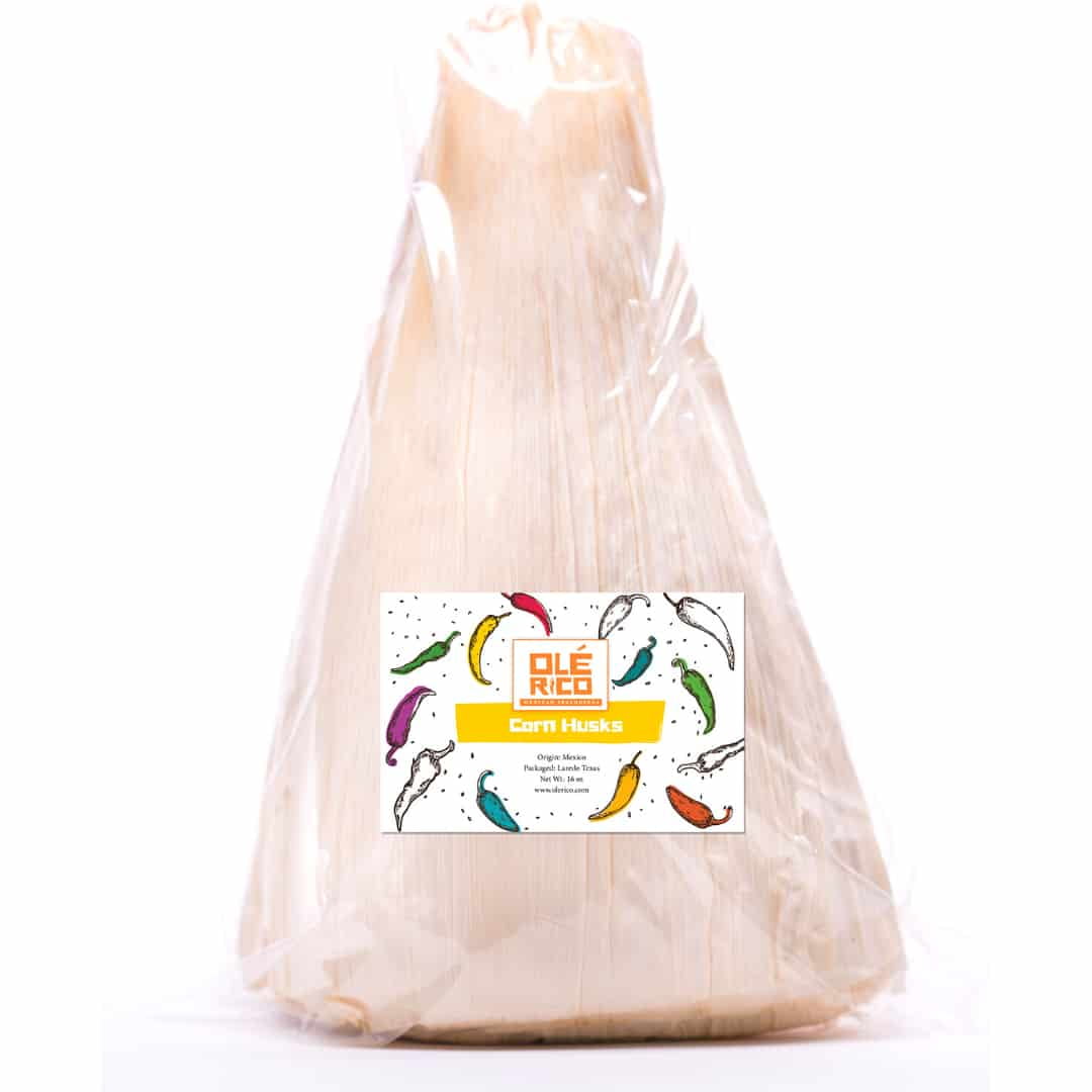 Corn Husks for Tamales, Hojas de Maíz para Tamales (16 oz) by Ole Rico