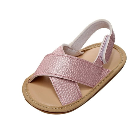 

QYZEU Jelly Shoes Toddler Slide Sandals Youth Boys Girls Open Toe Solid Shoes First Walkers Shoes Summer Toddler Flat Sandals