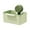 A, variant on Rotating Suction Drain Rack Strainer Kitchen Food Scraps Separator With Dry Wet Divider over Kitchen Shelf for Stone Cookware Large Metal Roll up Drying Rack Dish Pans for Washing with Dish Matts for