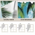 thumbnail image 5 of Swag Valance Curtains for Windows, Summer Beach Light Filtering Kitchen Curtains with Rod Pocket, Ocean Tropical Palm Tree Seaside Landscape Window Treatment Valances for Living Room, 36x36 - 2 PCS, 5 of 9