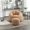 Tan, variant on Furvclv Bean Bag Chair With Ottoman, High-Density Foam Filling Lazy Sofa Chair With Foot Stool, Modern Accent Bean Bag Chairs For Living Room Bedroom