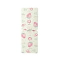 thumbnail image 4 of Unique Bargains 1 Pc Espejo de Mano Rectangular Mediano para Mujeres de Viaje Rosa de Vidrio, 4 of 5
