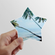 thumbnail image 1 of Ocean Beach Green Tree Foto Estrella calcomanías impermeables,vinilo,casco de coche, 1 of 1
