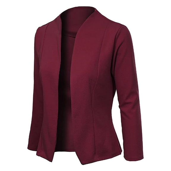 Vedolay Womens Jackets Women's Casual Office Blazer Jackets Fashion Front Open with Pockets, M
