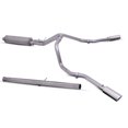 thumbnail image 2 of Gibson Exhaust Exhaust System Kit 65712 Exhaust System Kit Cat Back System; Stainless Steel; With Muffler; 3 Inch To 2-1/2 Inch Pipe Diameter; Single Exhaust With Dual Exit; Split Side Exit, 2 of 5