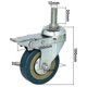 thumbnail image 3 of 4pcs Duty 75mm Swivel C With Brake Ty Casters Wheels For Furniture, 3 of 5